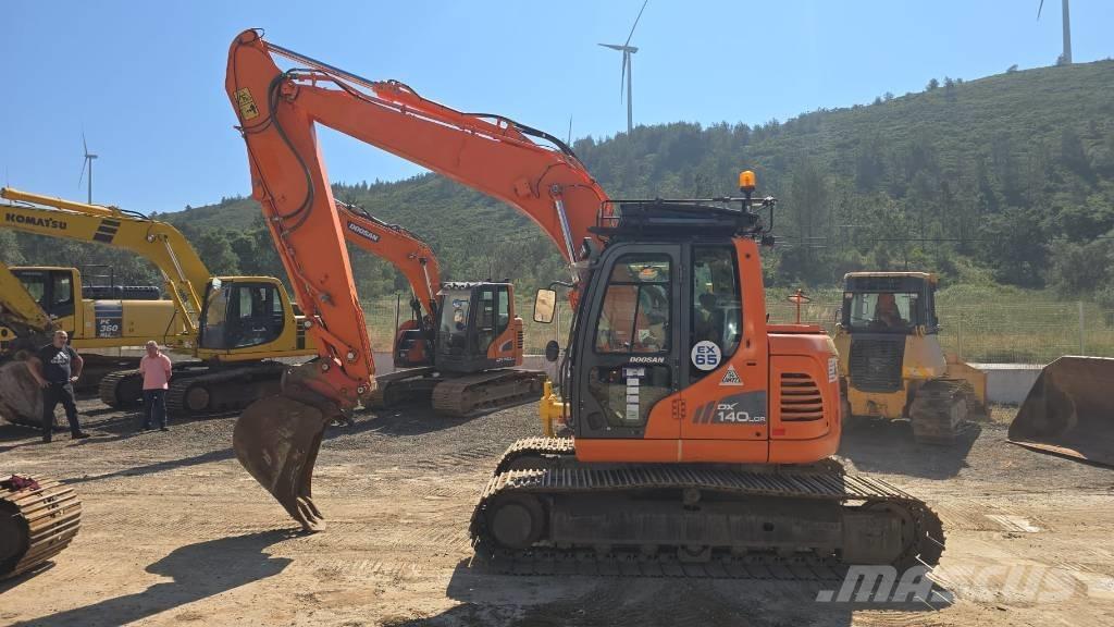 Doosan DX 140 LCR-3 Lánctalpas kotrók