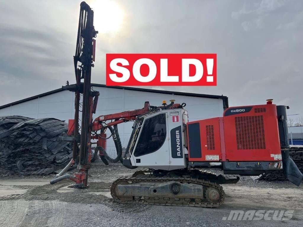 Sandvik DX800 Talaj fúró