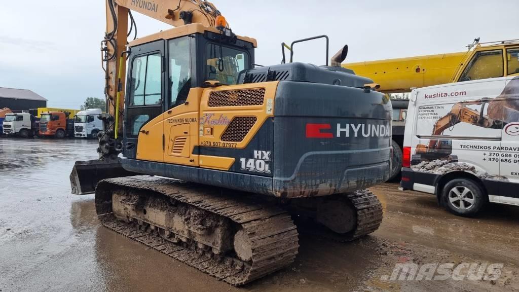 Hyundai HX 140 L Lánctalpas kotrók