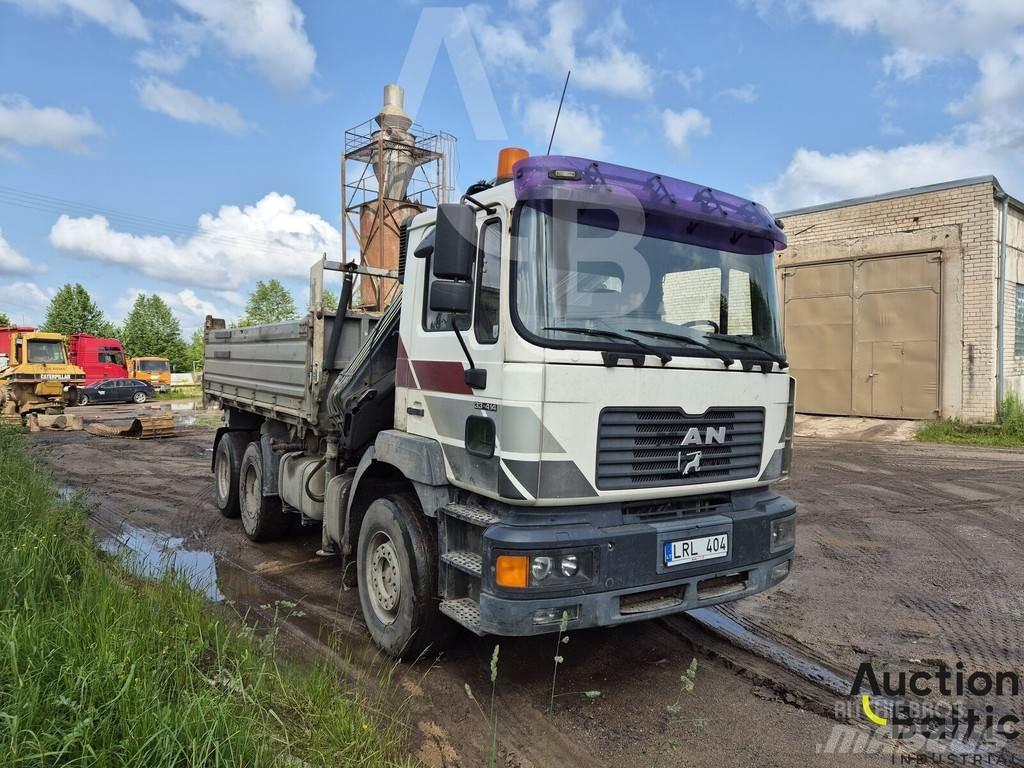 MAN 33.414 DFC Billenő teherautók