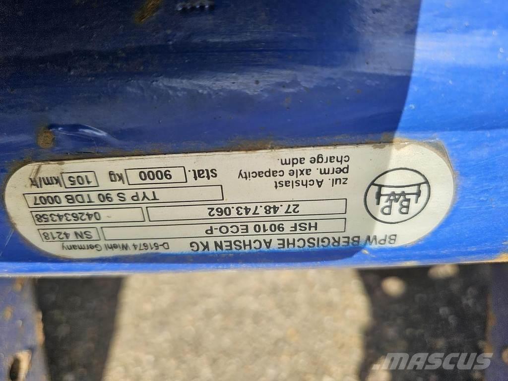 BPW HSF 9010 ECO-P Tengelyek