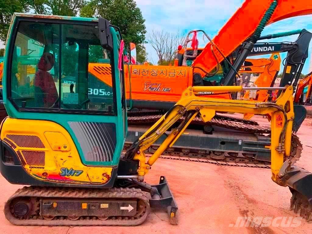 Yanmar SV 17 Mini kotrók < 7t