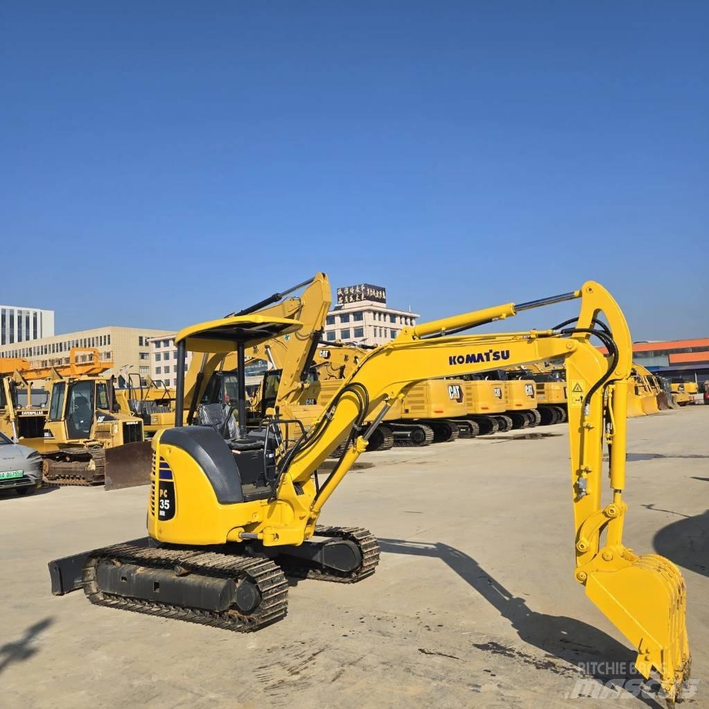 Komatsu PC 35 Mini kotrók < 7t