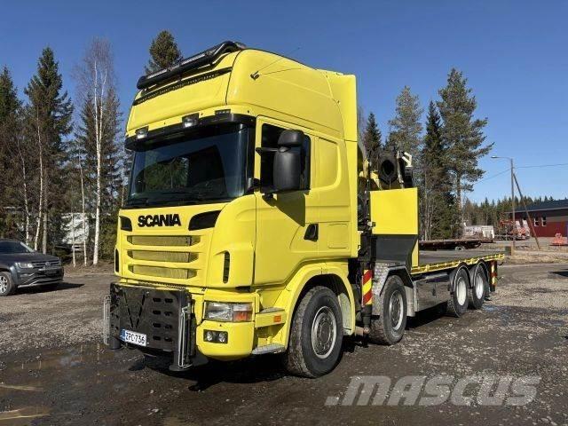 Scania R164G 8*4 Darus teherautók