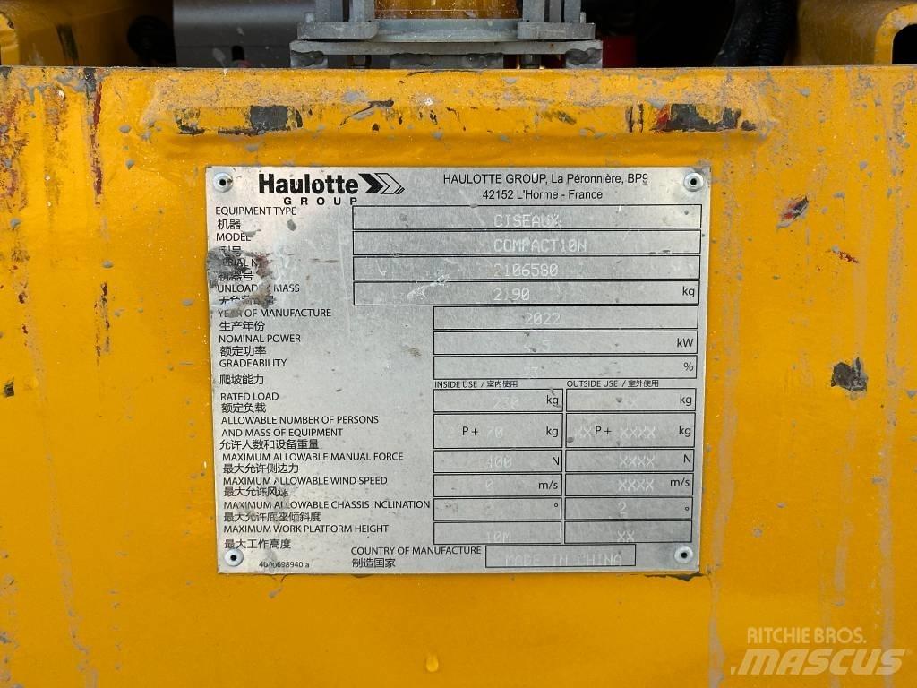 Haulotte COMPACT 10N Ollós emelők