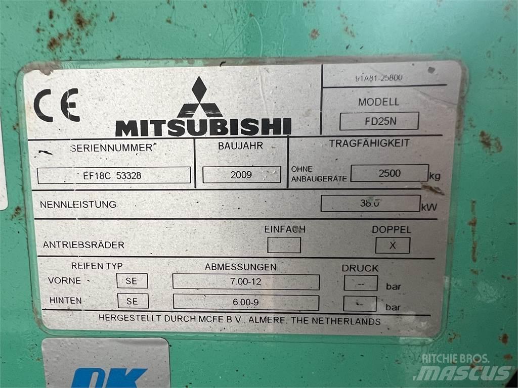 Mitsubishi FD25N Dízel targoncák