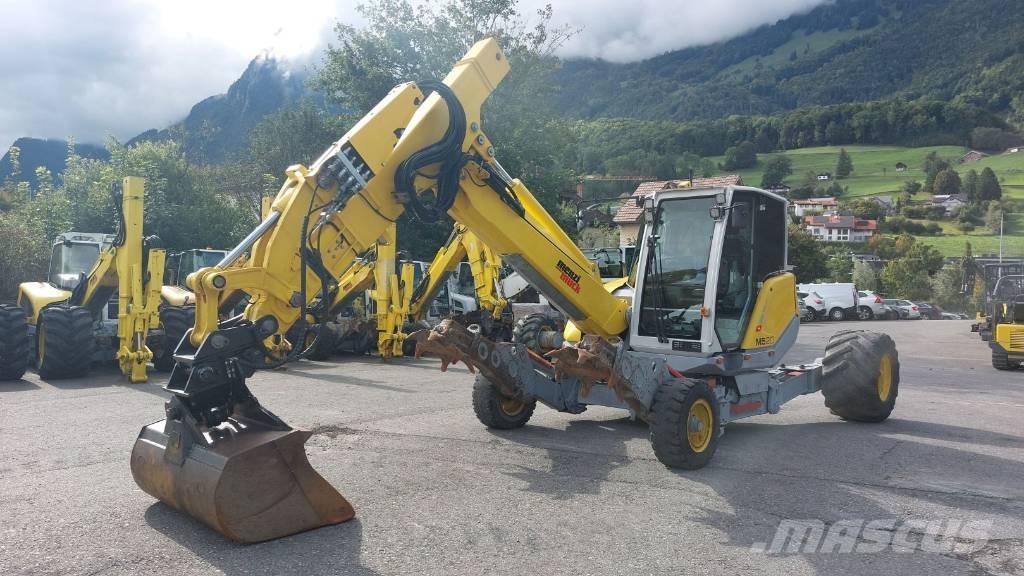 Menzi Muck M520 Gumikerekes kotrók