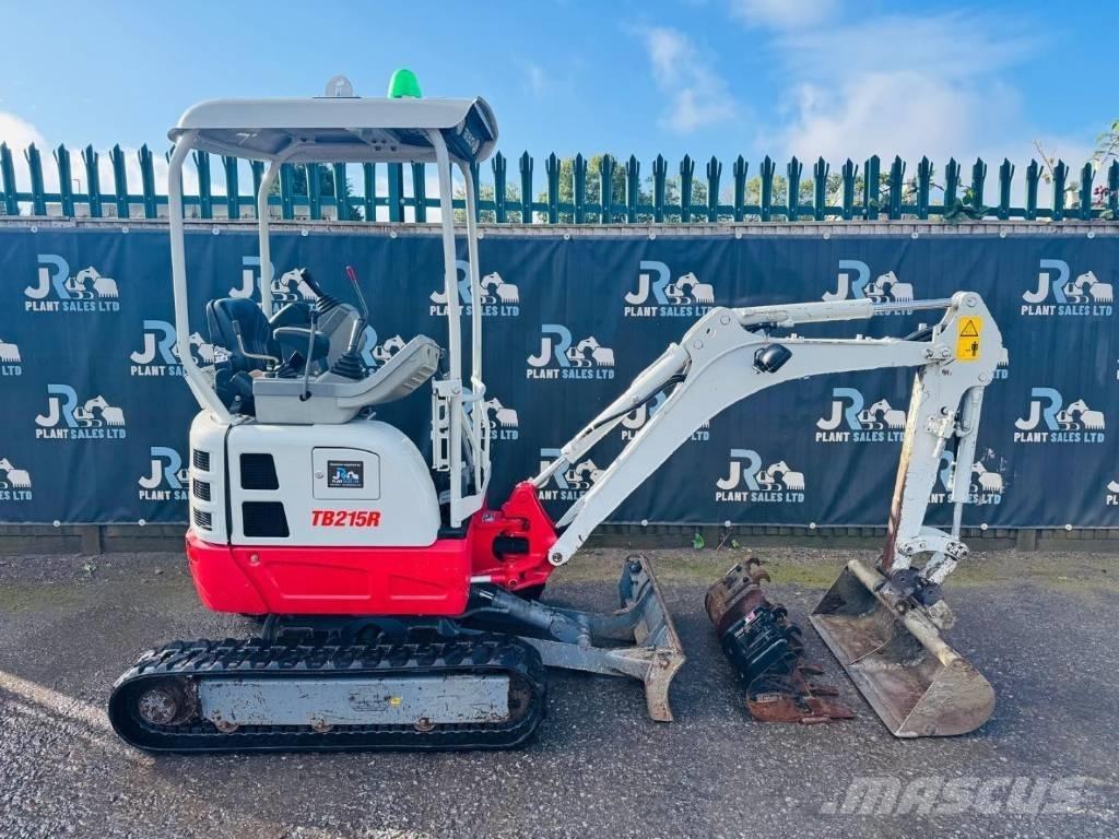Takeuchi TB 215 R Mini kotrók < 7t