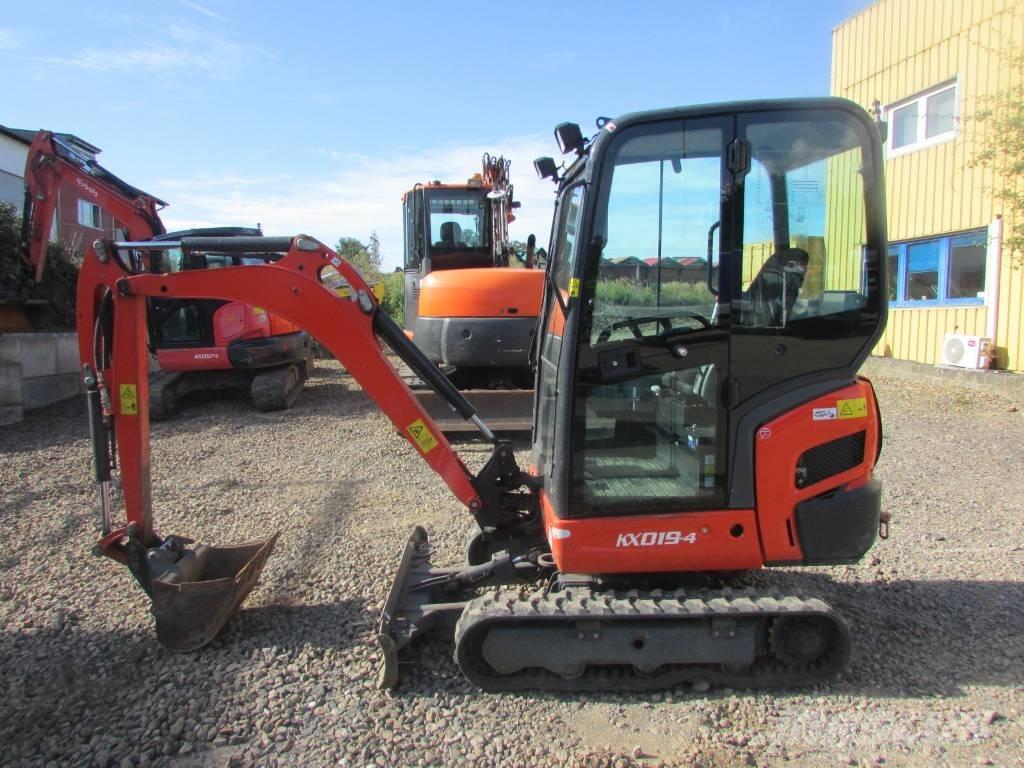 Kubota KX 019-4 Mini kotrók < 7t