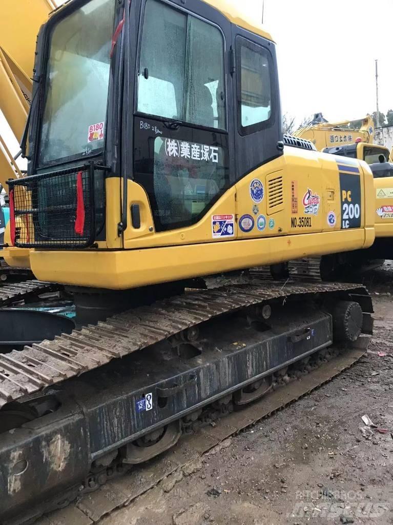 Komatsu pc200-7 Lánctalpas kotrók