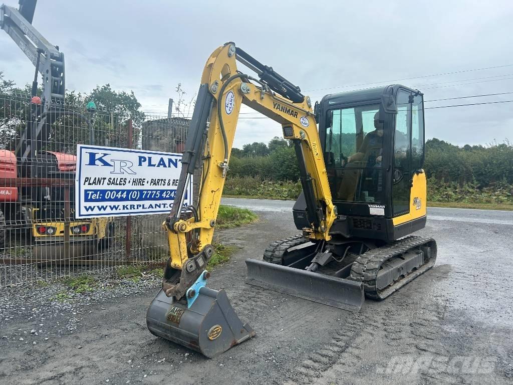Yanmar SV 26 Mini kotrók < 7t