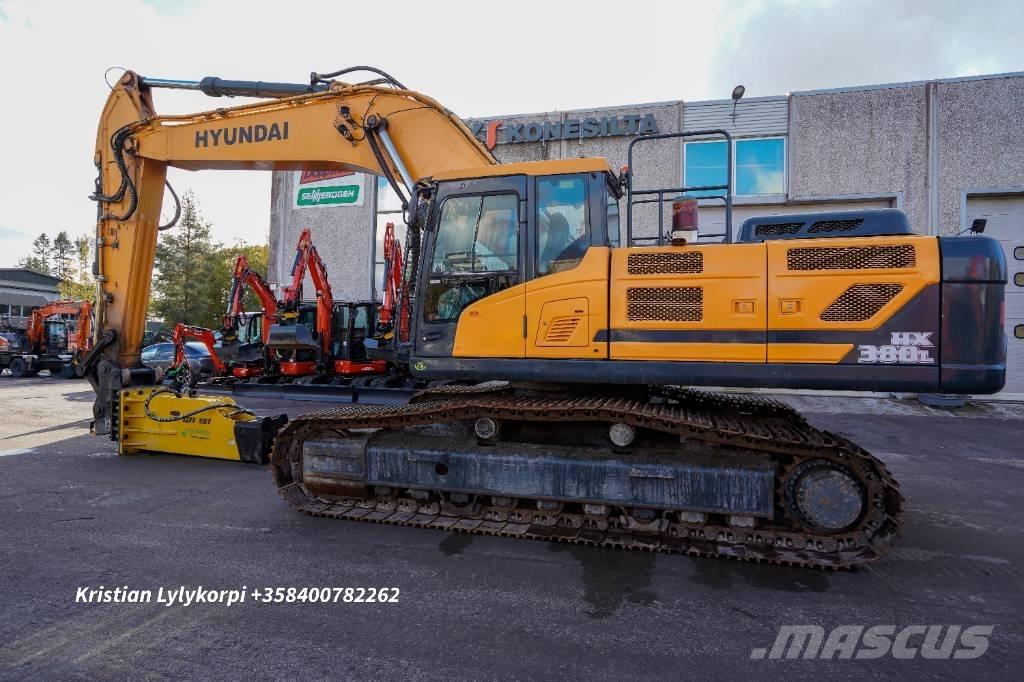 Hyundai HX 380 L Lánctalpas kotrók