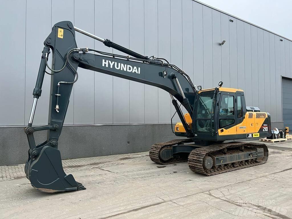 Hyundai R 210 Lánctalpas kotrók