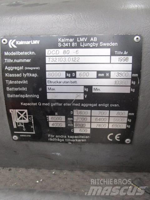 Kalmar DCD 80-6 Dízel targoncák