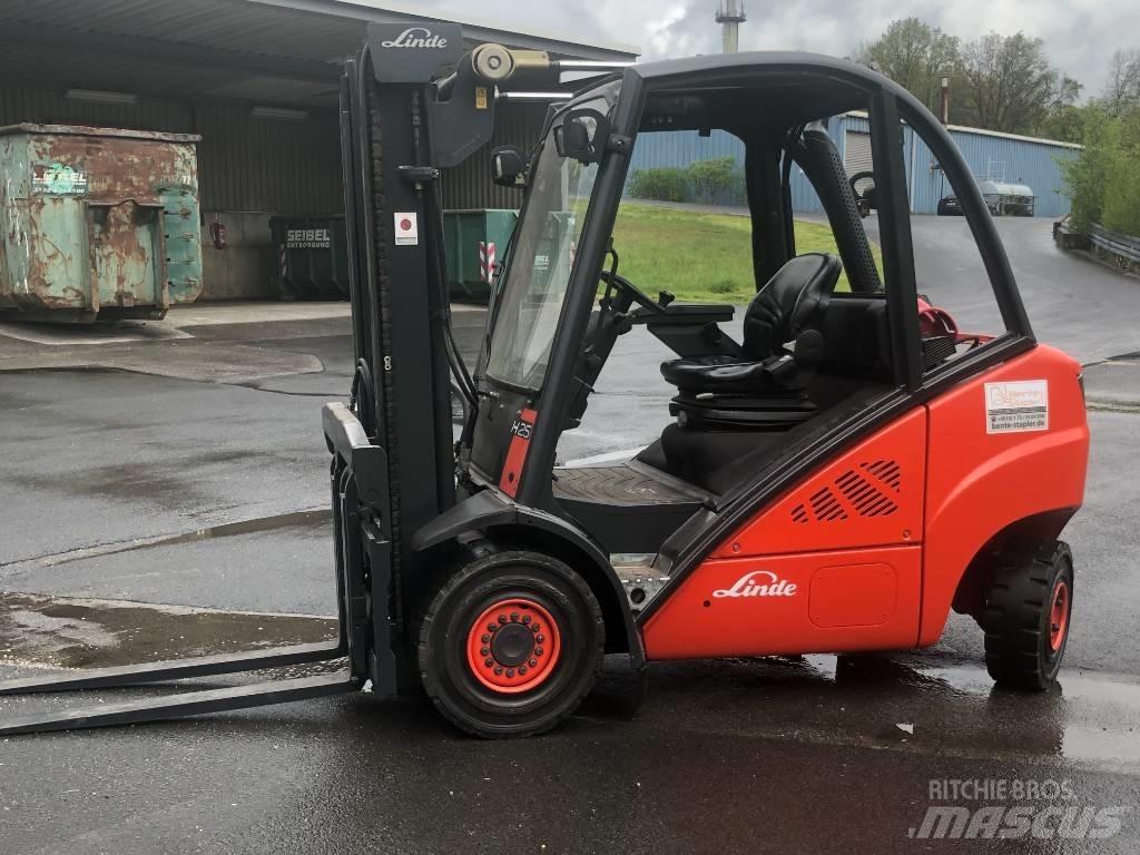Linde H25T Gázüzemű targoncák