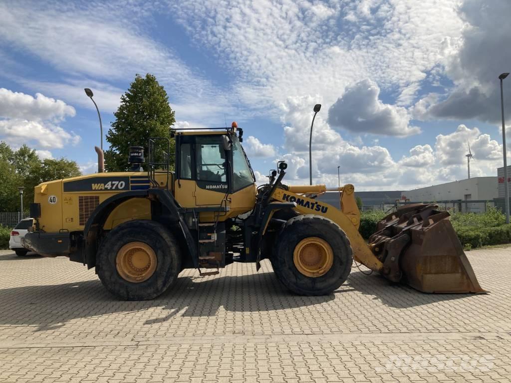 Komatsu WA 470 Gumikerekes homlokrakodók