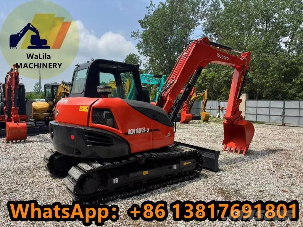 Kubota KX 183 Lánctalpas kotrók