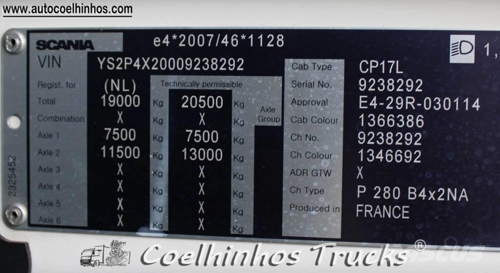 Scania P 280 Dobozos teherautók