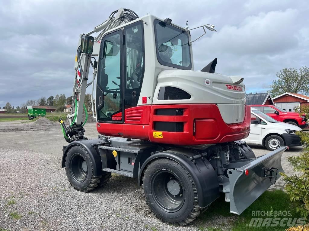 Takeuchi TB 395 W Gumikerekes kotrók