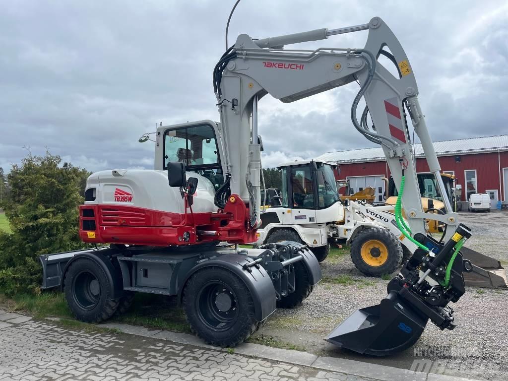 Takeuchi TB 395 W Gumikerekes kotrók