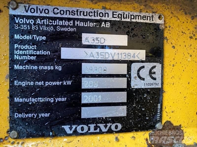 Volvo A35D Csuklósdömperek
