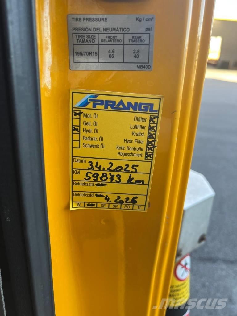 GSR E 179 T Compact Teherautóra szerelt emelők és állványok