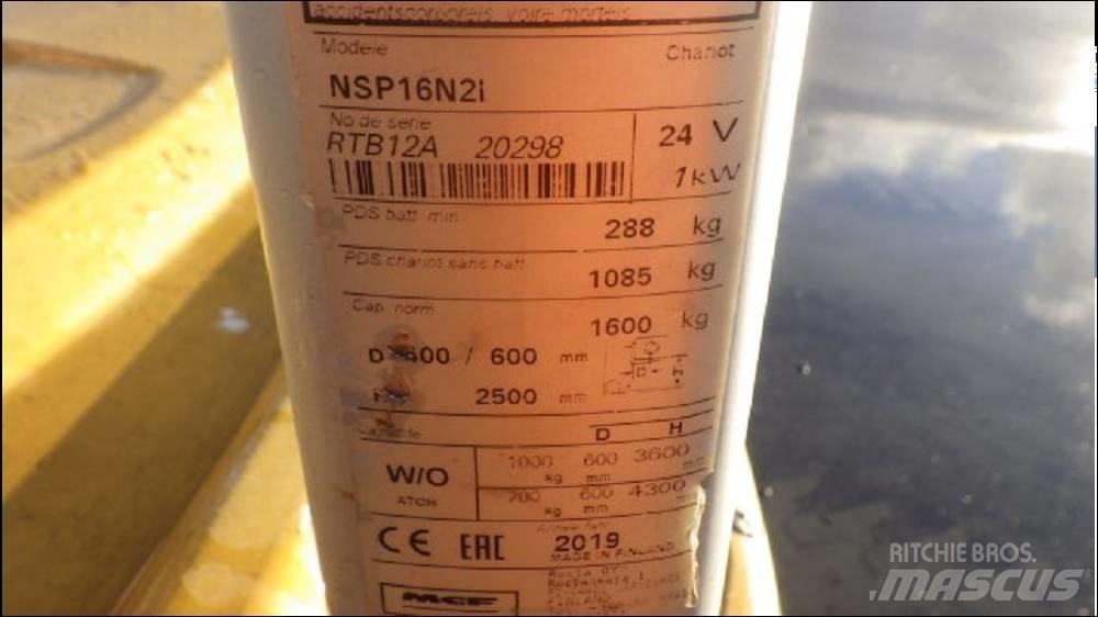 CAT NSP16N2 Alacsony emelőkocsi