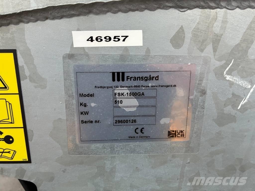 Fransgård FSK-1500 Homok és Sószórók