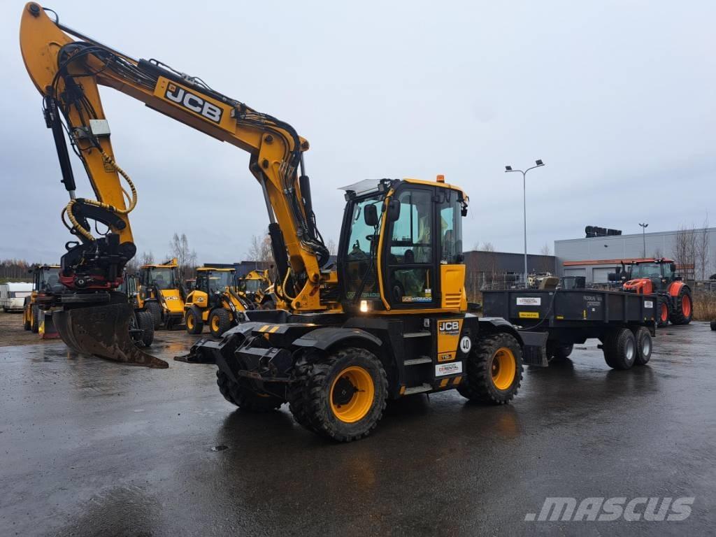 JCB Hydradig Gumikerekes kotrók