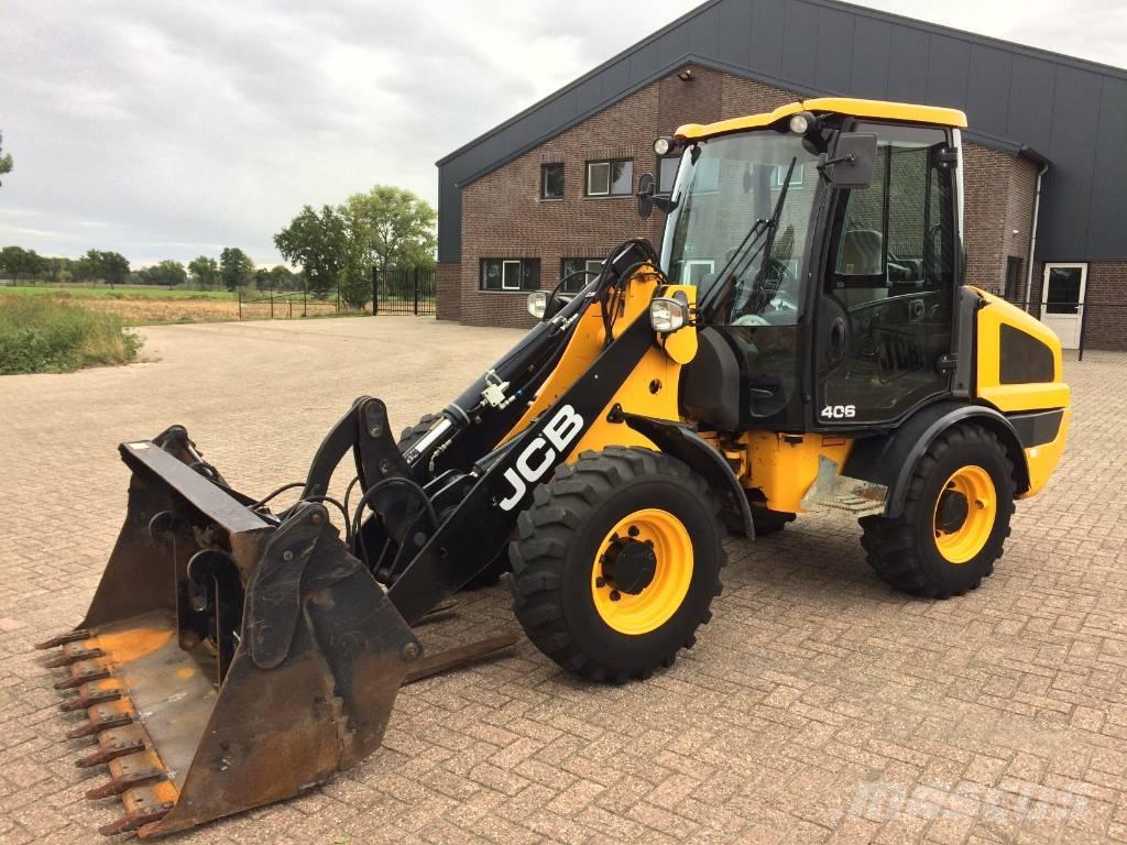 JCB 406 Gumikerekes homlokrakodók