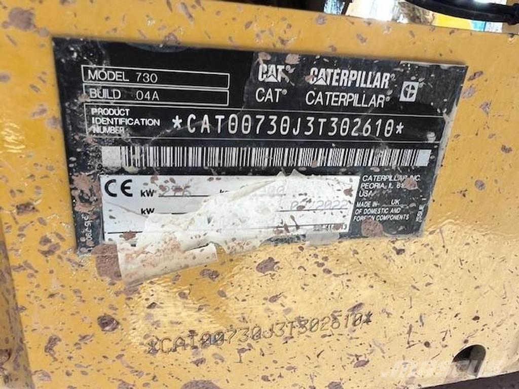 CAT 730 Csuklósdömperek