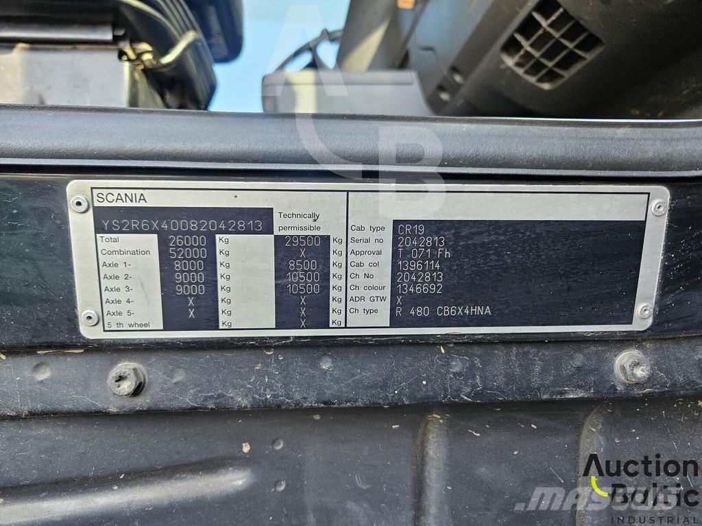 Scania R 480 LA Kihordók