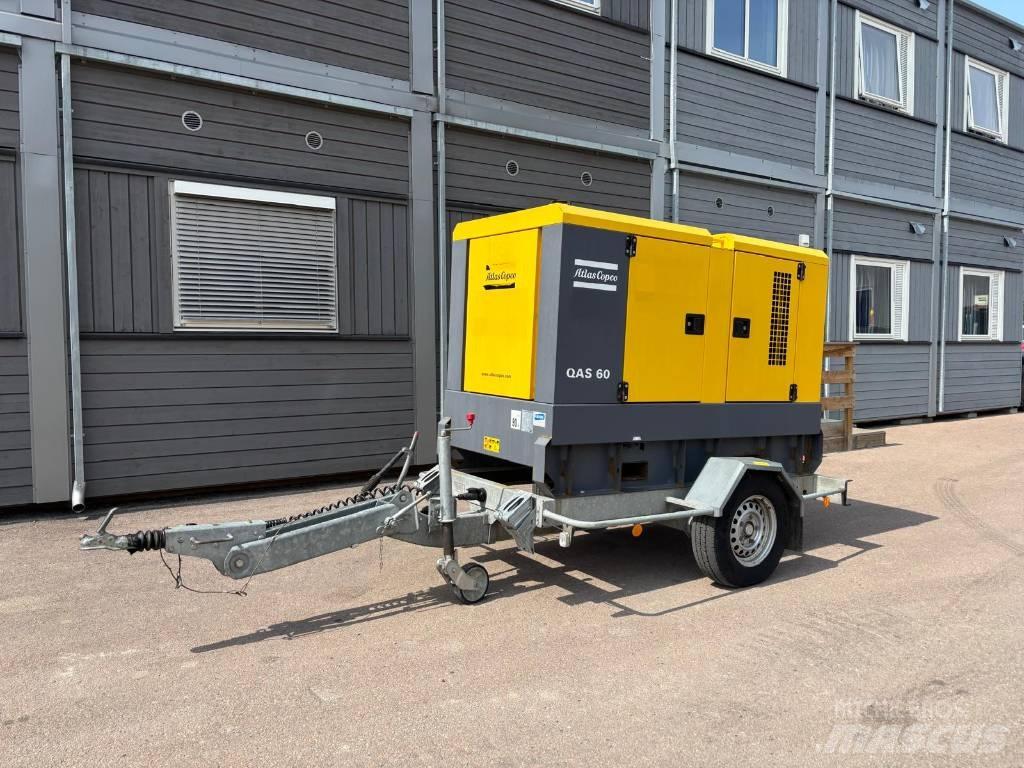 Atlas Copco QAS 60 Dízel áramfejlesztők
