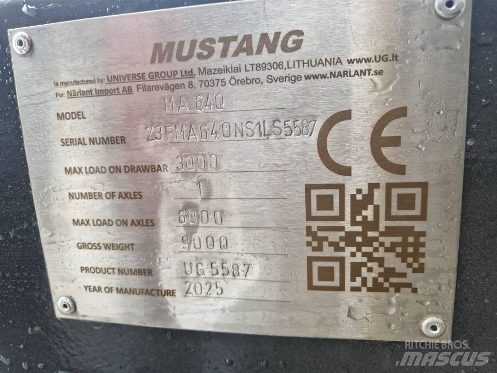 Mustang MA C-640 Egyéb mezőgazdasági pótkocsik