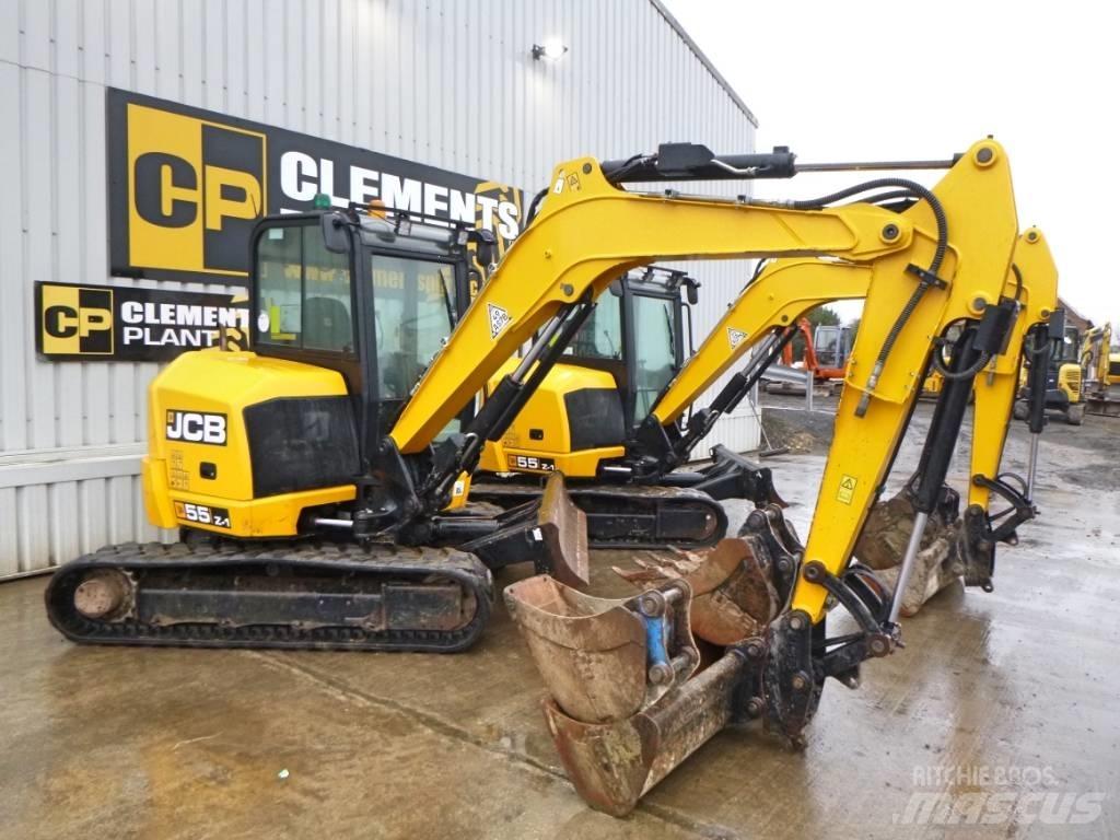 JCB 55 Z-1 Közepes (midi) kotrók 7 t - 12 t