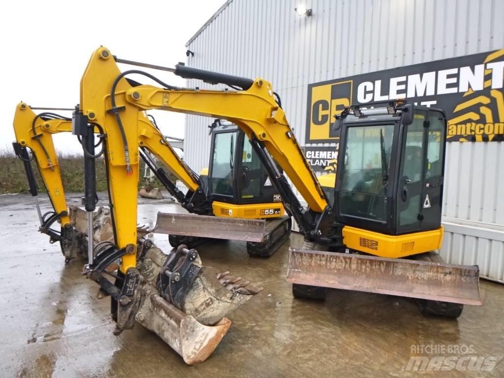 JCB 55 Z-1 Közepes (midi) kotrók 7 t - 12 t