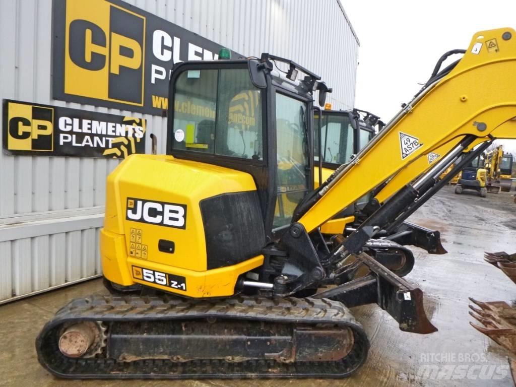 JCB 55 Z-1 Közepes (midi) kotrók 7 t - 12 t