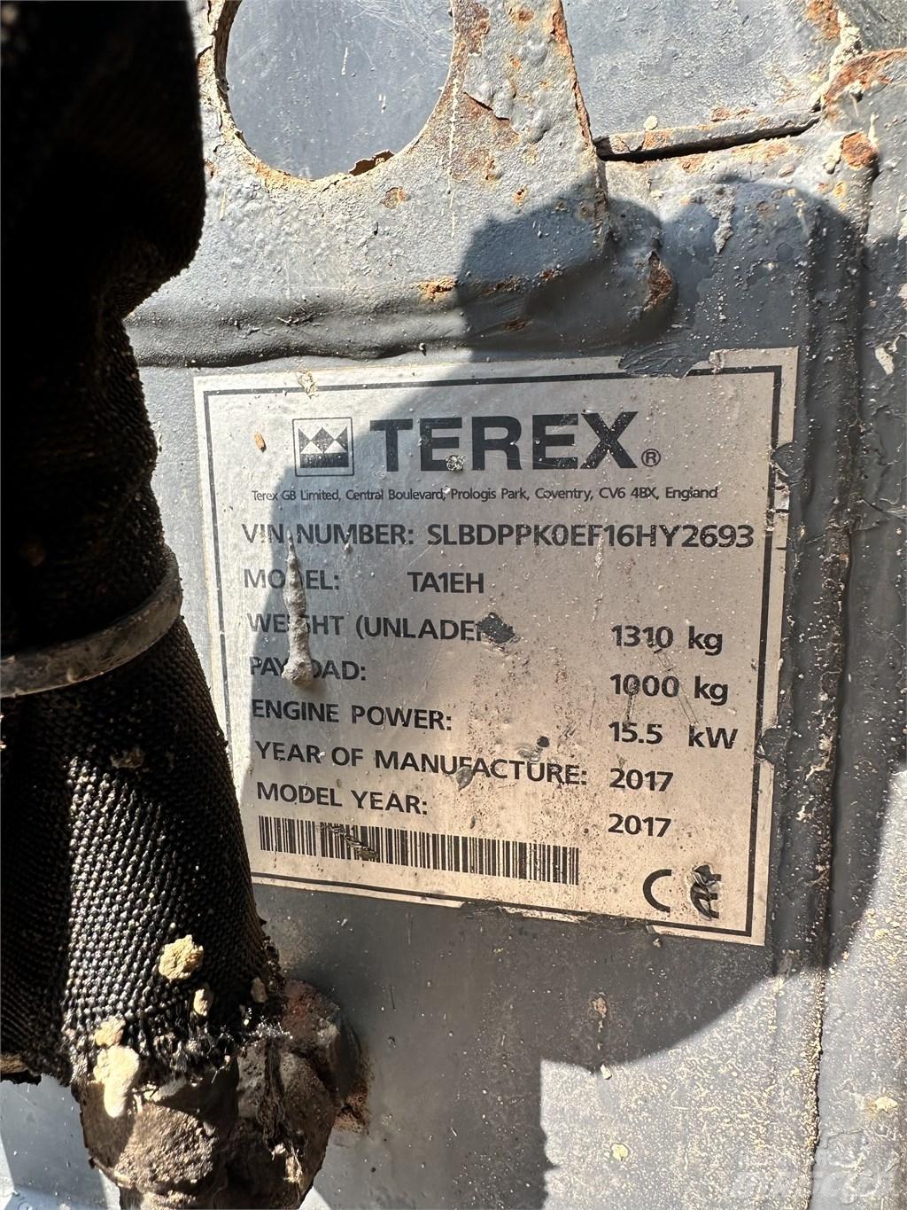 Terex TA 1 EH Mezei dömperek