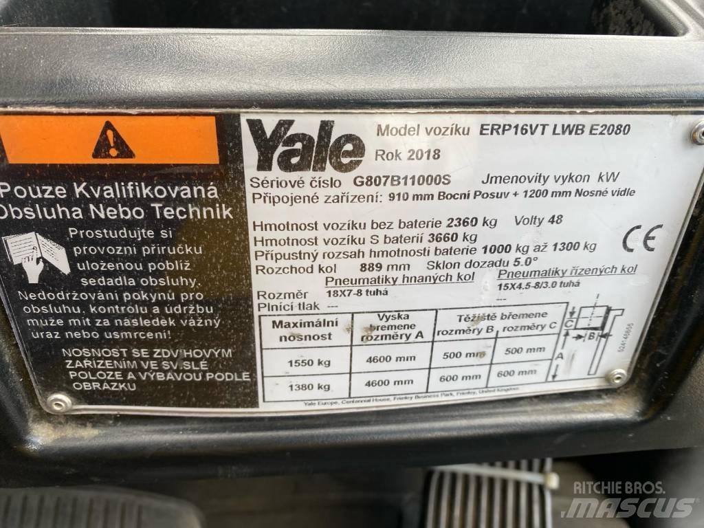 Yale ERP16VTLWB Elektromos targoncák