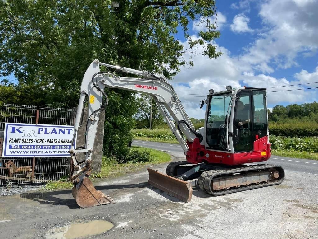 Takeuchi TB 260 Mini kotrók < 7t