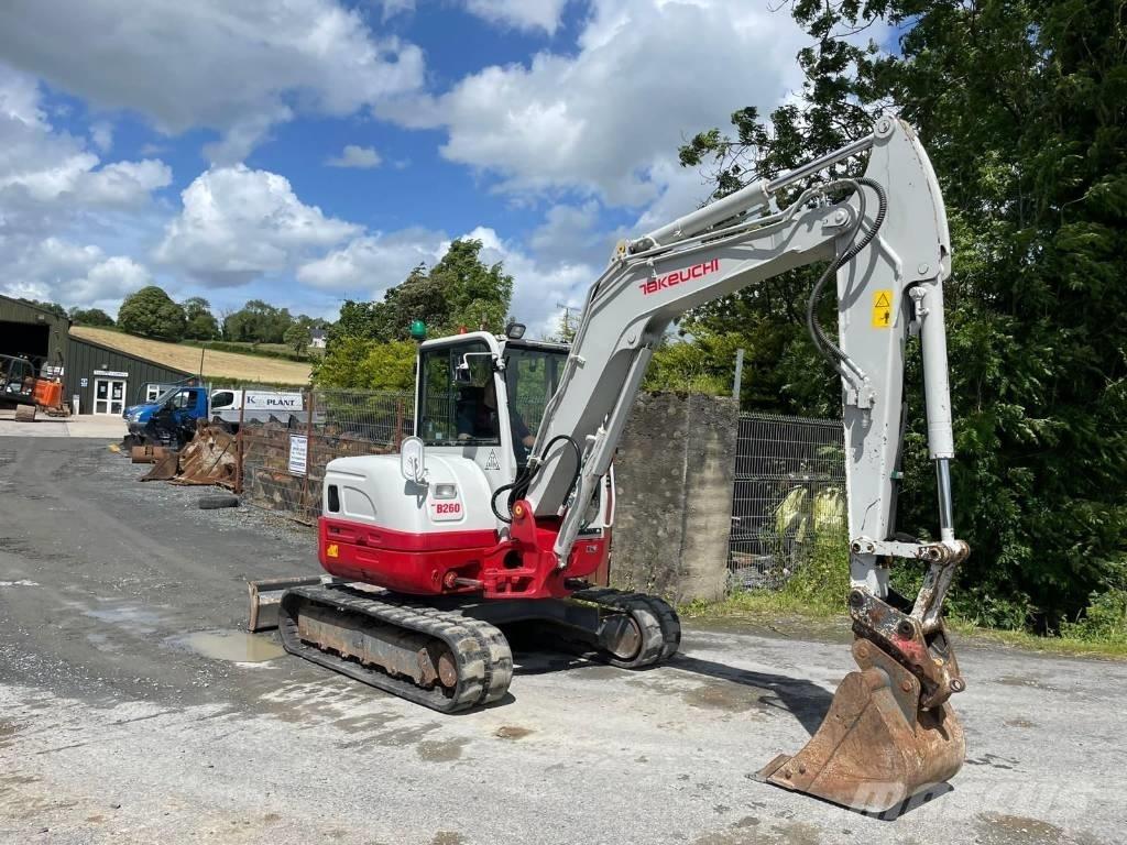 Takeuchi TB 260 Mini kotrók < 7t