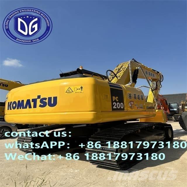 Komatsu PC 200-7 Lánctalpas kotrók
