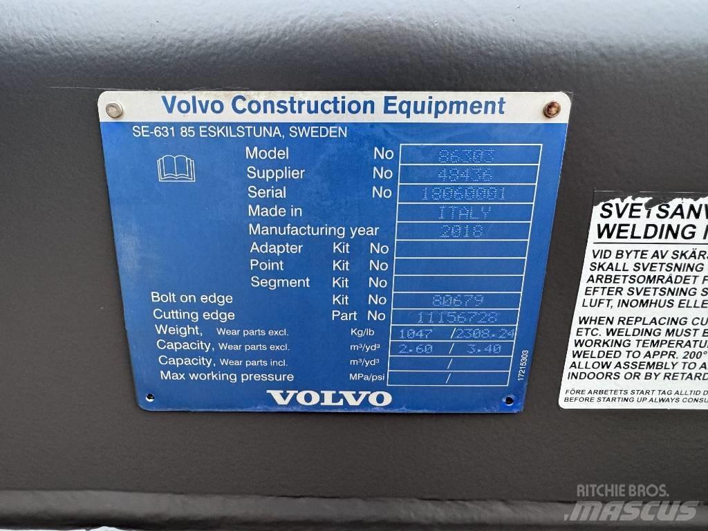 Volvo 2.6m GP Bucket Kanalak