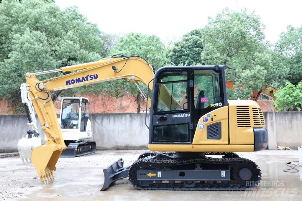 Komatsu PC 60-8 Lánctalpas kotrók