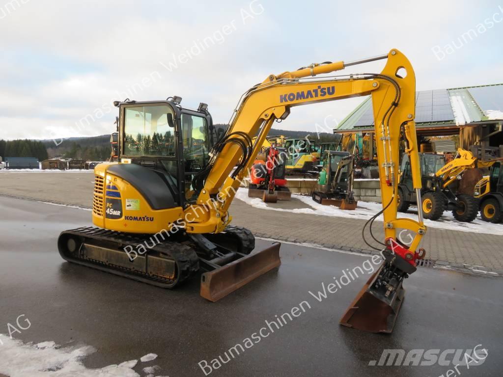 Komatsu PC 45 MR-5E0 Mini kotrók < 7t