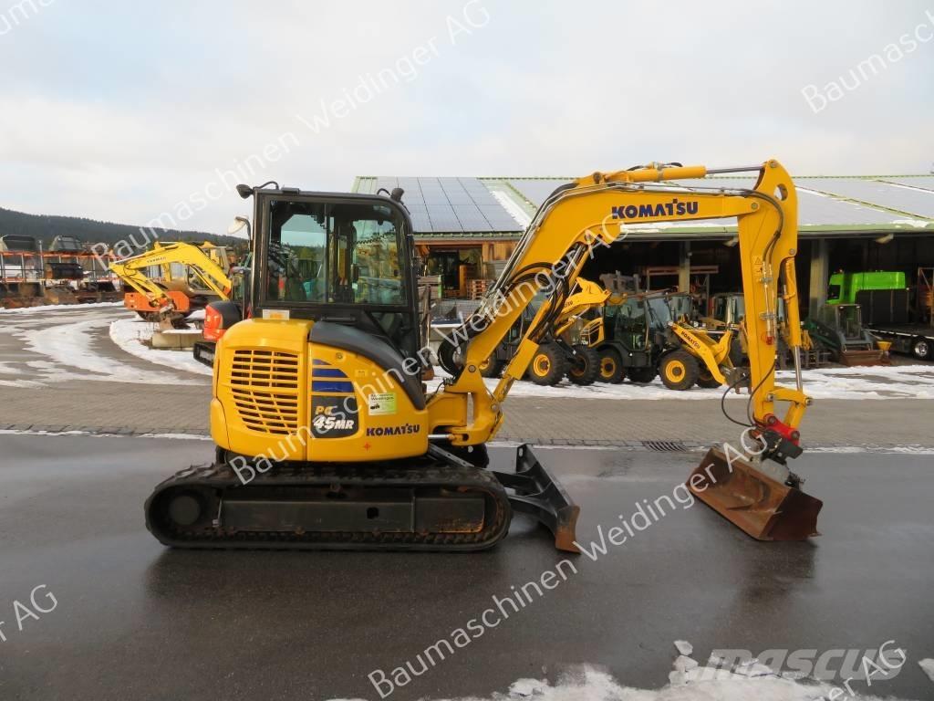 Komatsu PC 45 MR-5E0 Mini kotrók < 7t