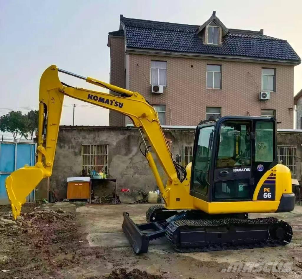 Komatsu PC 56 Mini kotrók < 7t