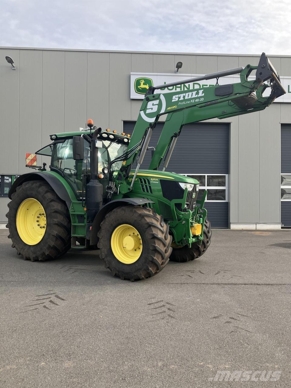 John Deere 6215R Traktorok