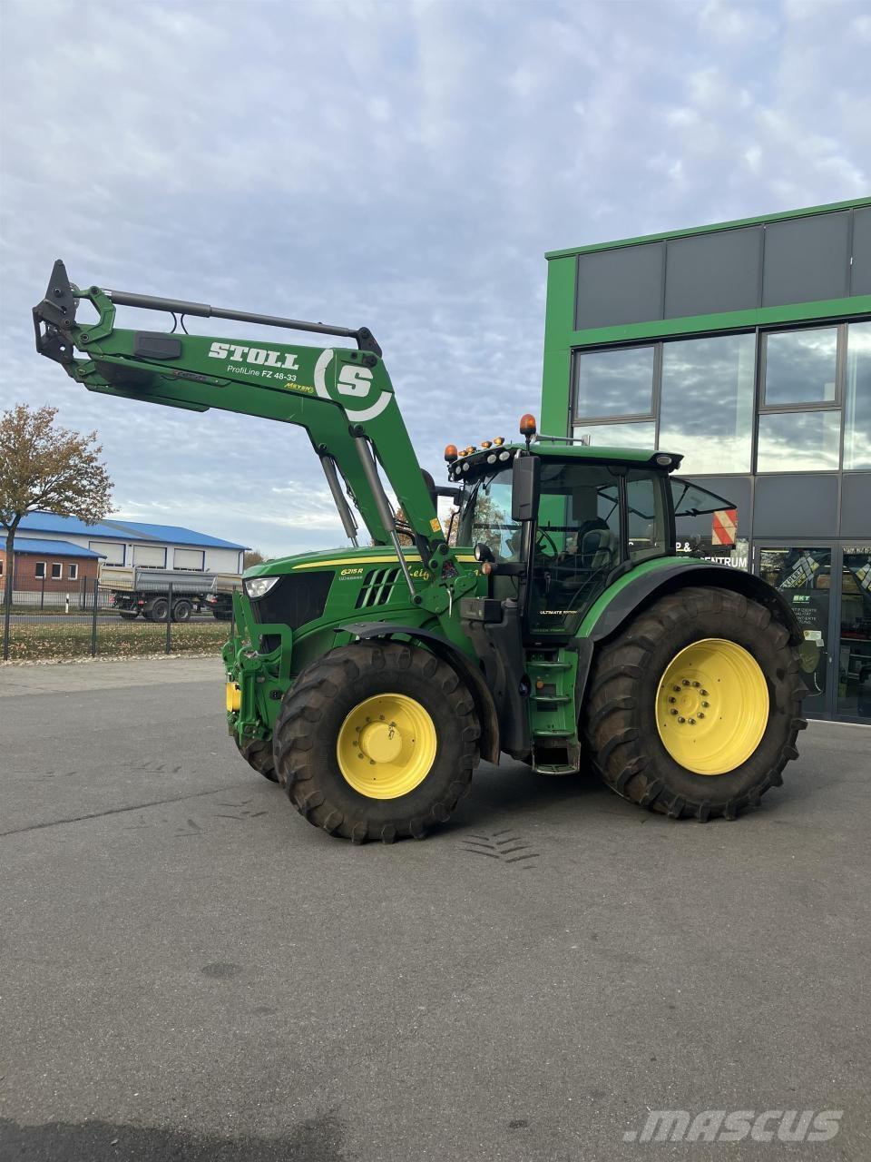 John Deere 6215R Traktorok