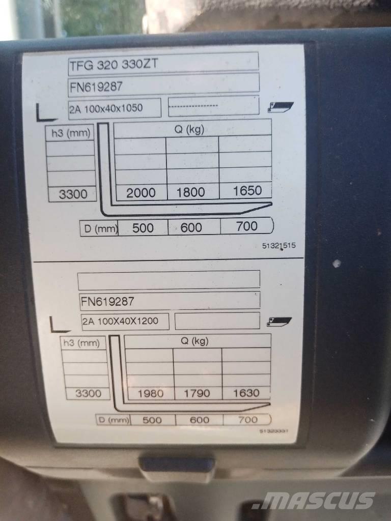 Jungheinrich TFG 320 Gázüzemű targoncák